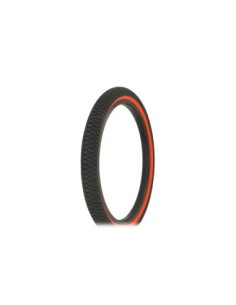 Tire 20 x 1.95 Black/Red Side Wall HF-884.